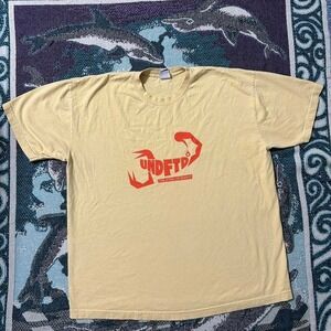 Vintage Undefeated Sting Of Defeat Scorpion Tee